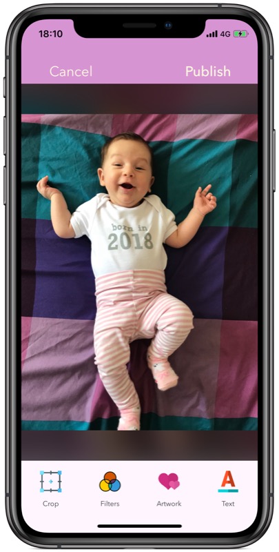 Cherished:photo before artwork