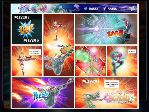 Comic Battle:end-of-battle comic