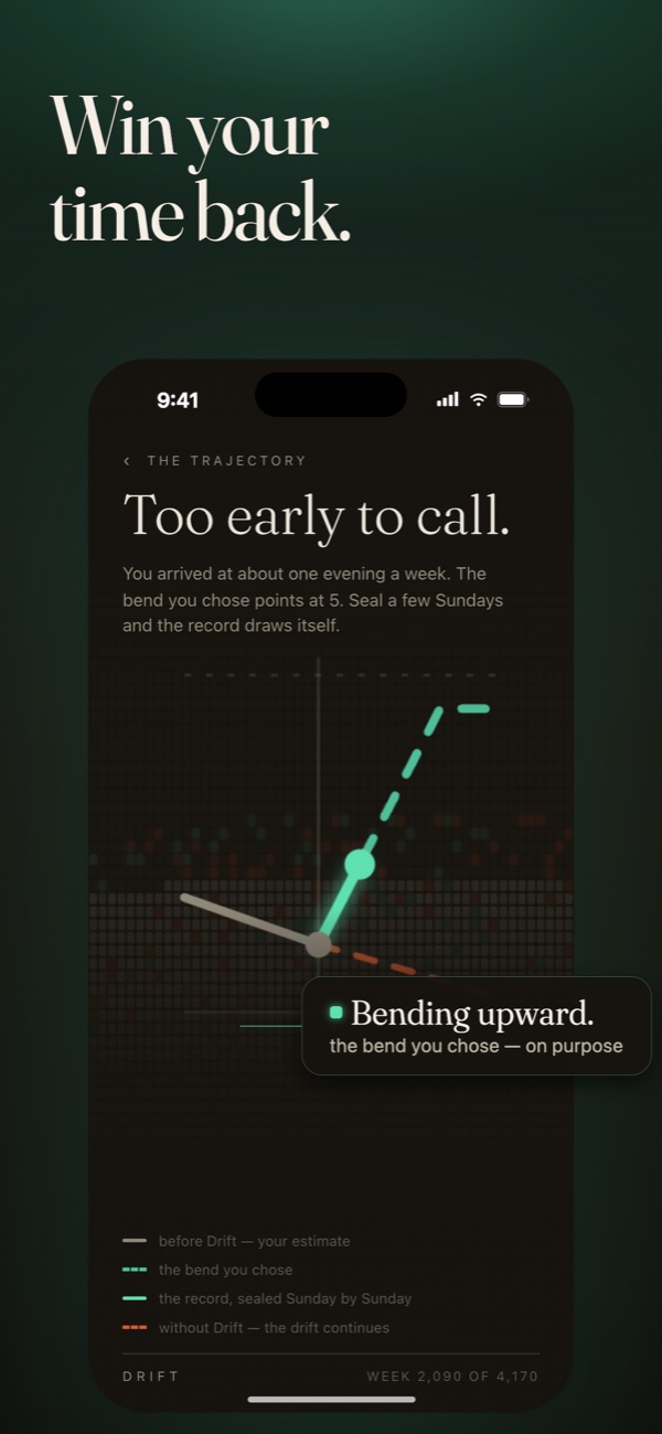 The trajectory line bending upward, the record sealed Sunday by Sunday.